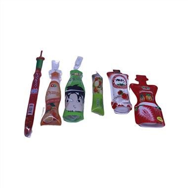 Plastflaske formet pose